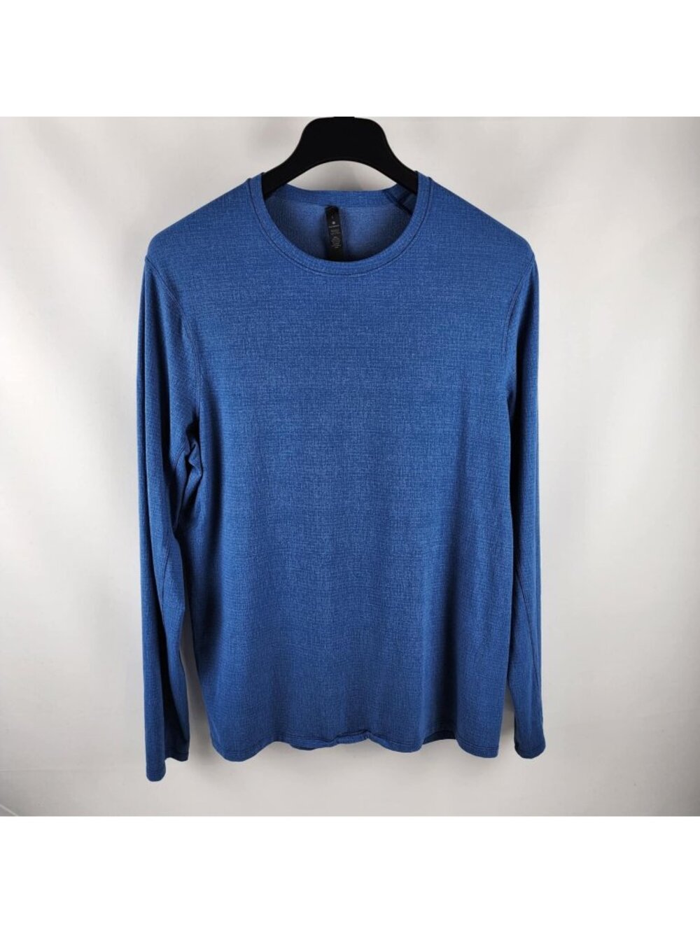 Lululemon Shirt Mens Large Blue Performance Tech L/S Pullover